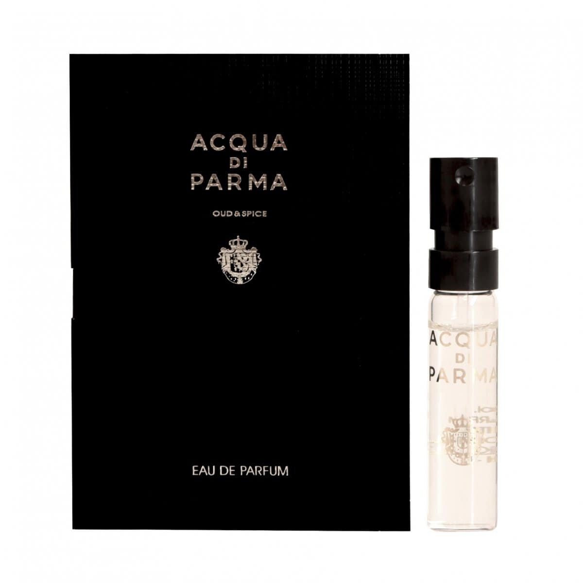 아쿠아 디 파르마 오드 & 스파이스 1.5ml 0.05fl.oz. 공식 향수 샘플, 아쿠아 디 파르마 오드 앤 스파이스 1.5ml 0.05fl.oz. 공식 향수 샘플