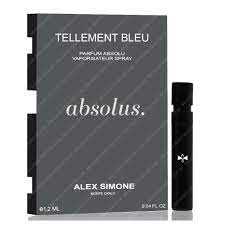 알렉스 시몬느 텔레망 블루 퍼퓸 압솔뤼 1.2ml 0.04 fl. 온스 공식 향수 샘플