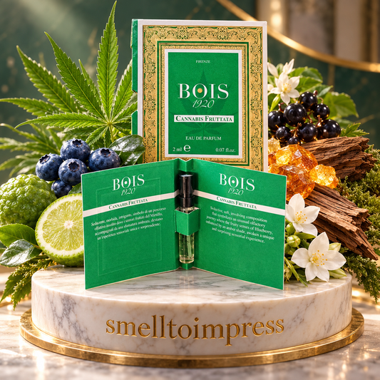 Bois 1920 Cannabis Fruttata 2 mL 공식 향수 샘플 이미지