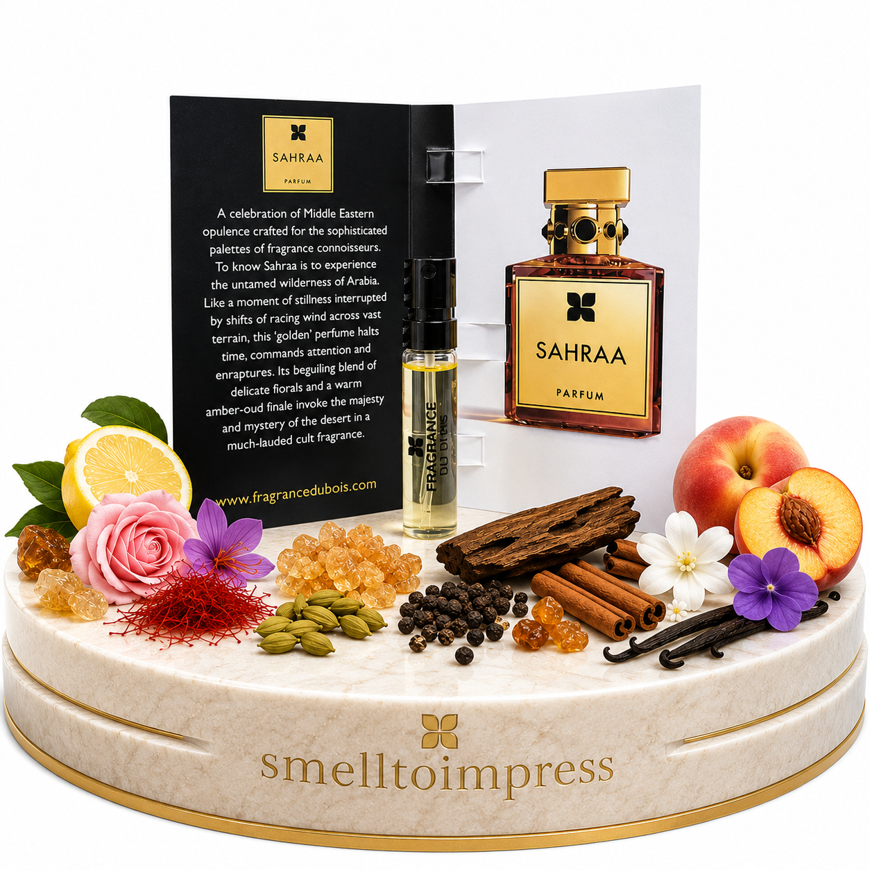 Fragrance Du Bois Sahraa 1.5 mL 0.05 fl. oz. 공식 향수 샘플 사진