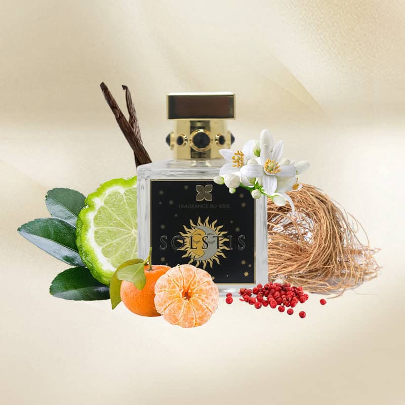 향수 Du Bois Solstis 1.5ml 0.05 fl. 온스 공식 향수 샘플 향수 테스터