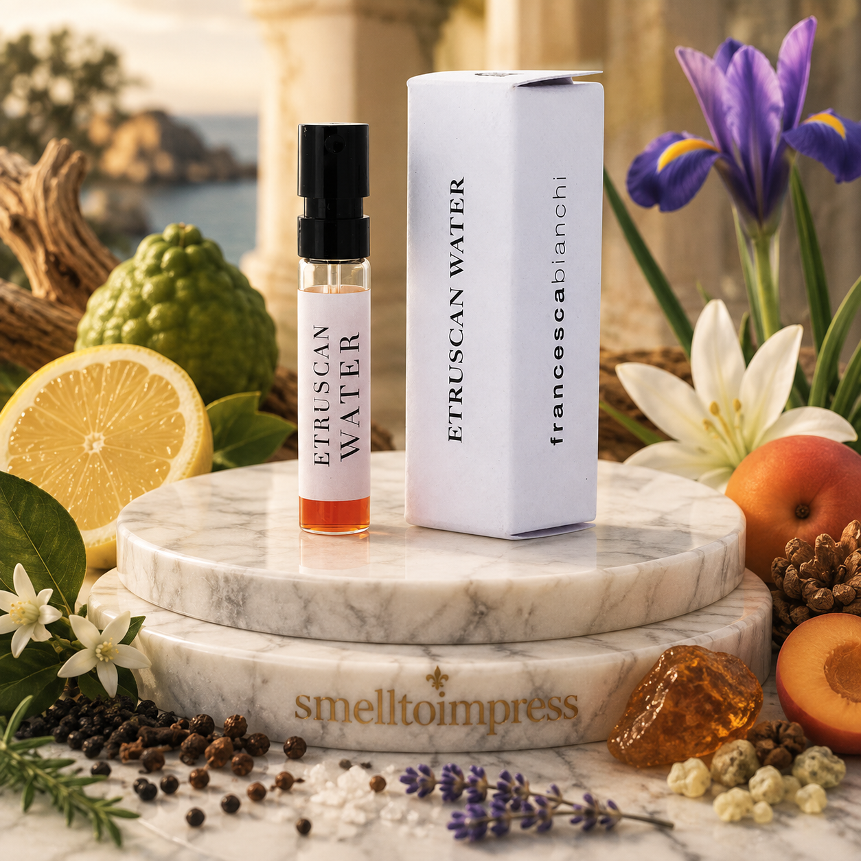 Francesca Bianchi Etruscan Water 공식 향수 샘플 1.5 mL 0.07 fl. oz 이미지