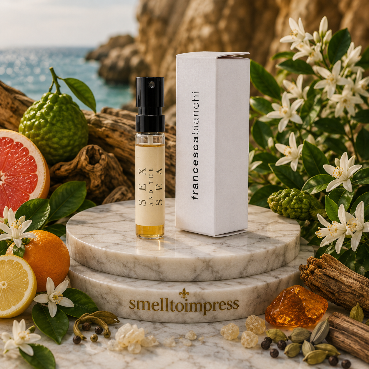 Francesca Bianchi Sex and the Sea Neroli 공식 향수 샘플 1.5 mL 0.07 fl. oz 이미지