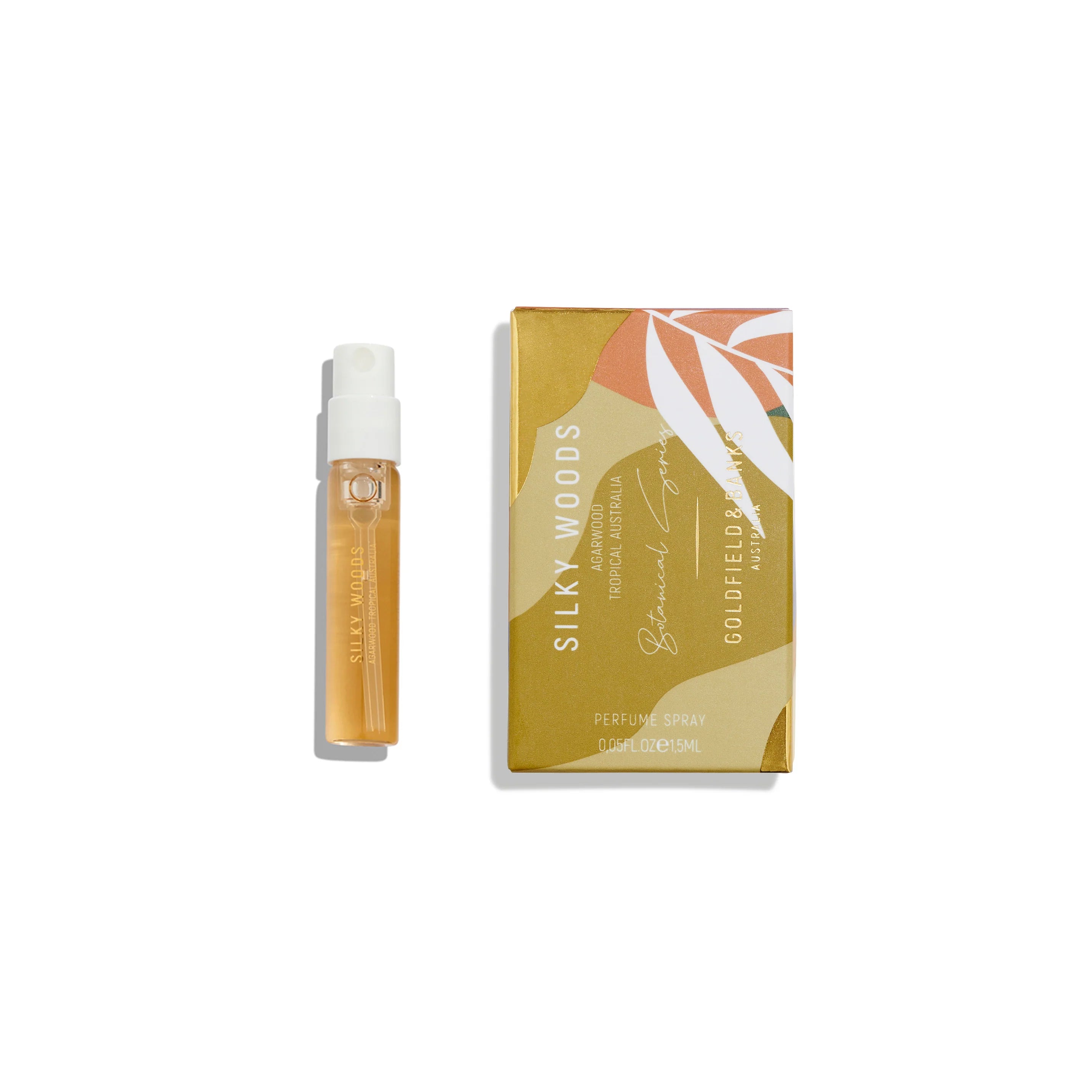 골드필드 앤 뱅크스 오스트레일리아 실키 우즈 2ml 0.06 fl. oz. 공식 향수 샘플