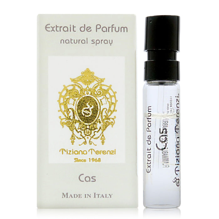 TIZIANA TERENZI Cas Extrait de parfum 0.05 OZ 1.5 ML 공식 향수 샘플 향수 테스터