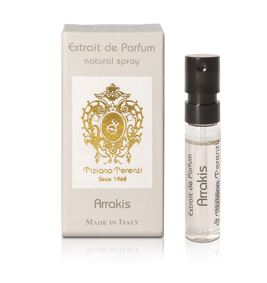TIZIANA TERENZI Arrakis Extrait de parfum 0.05 OZ 1.5 ML 공식 향수 샘플, TIZIANA TERENZI Arrakis Extrait de parfum 0.05 OZ 1.5 ML campione ufficiale di profumo