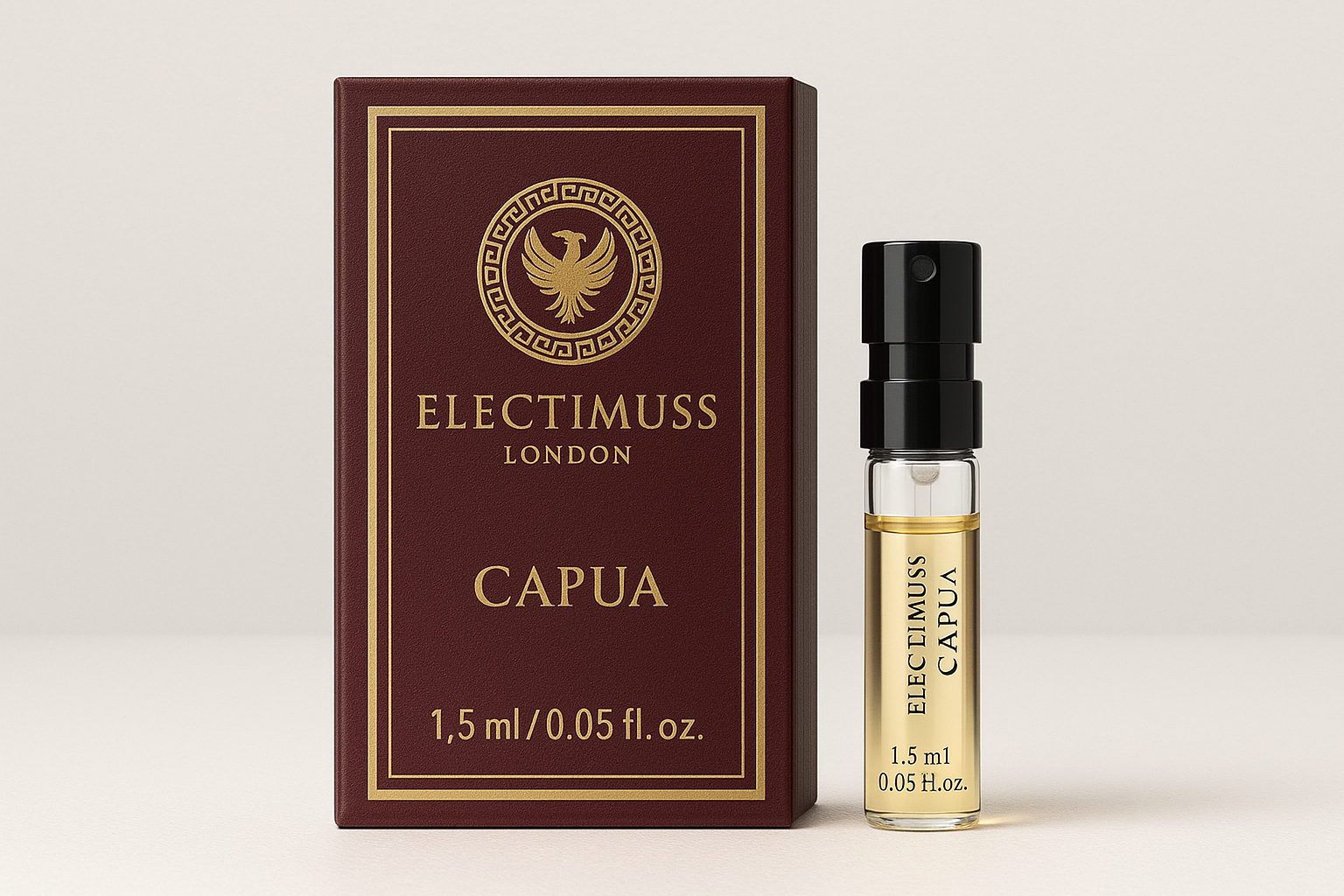일렉티무스 런던 카푸아 1.5ml 0.05 fl. oz. 공식 향수 샘플