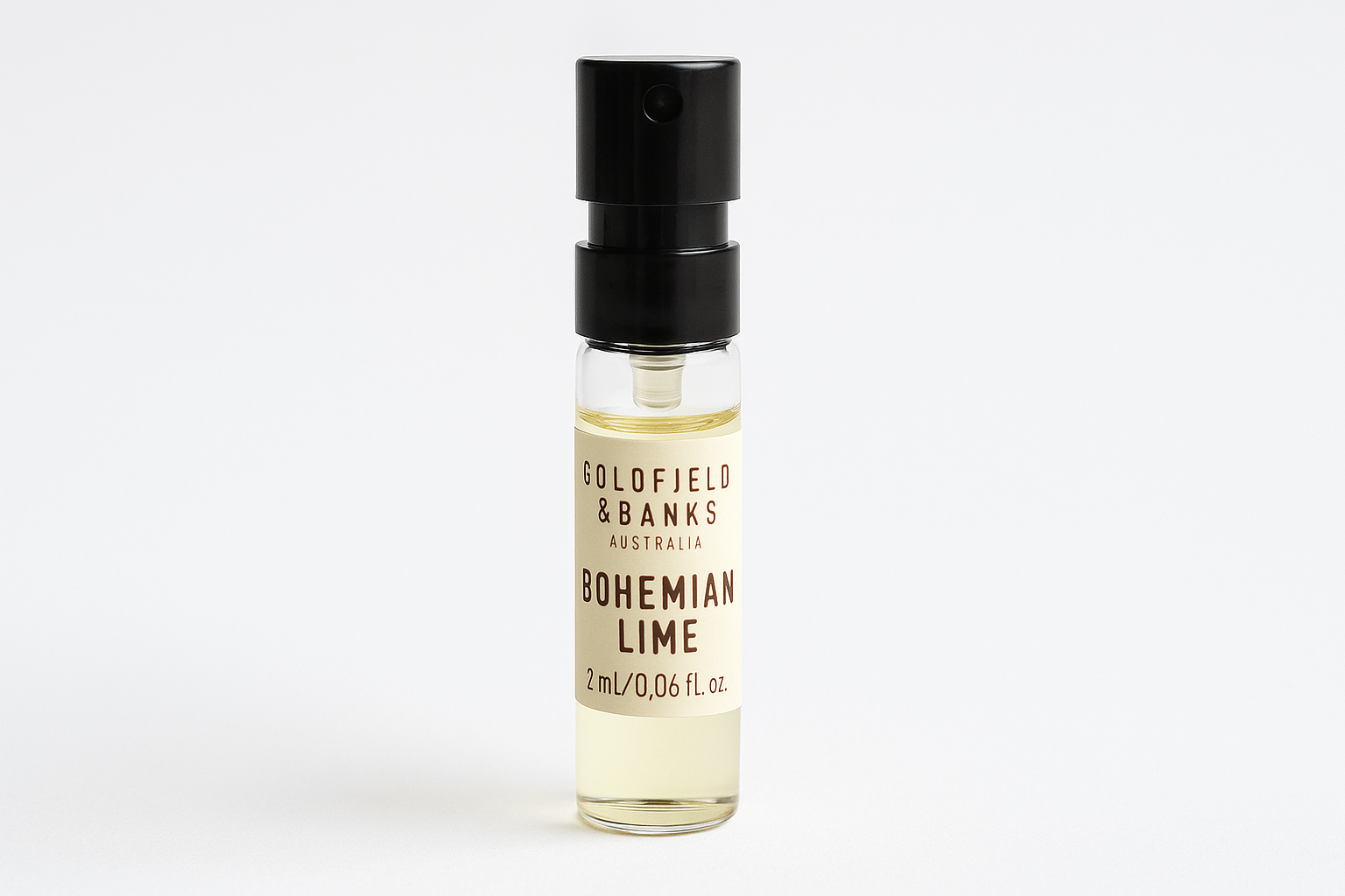 골드필드 앤 뱅크스 오스트레일리아 보헤미안 라임 2ml 0.06 fl. oz. 공식 향수 샘플