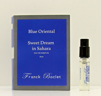 프랑크 보클레 스위트 딤 사하라 공식 향수 샘플 1.5ml 0.54 oz.