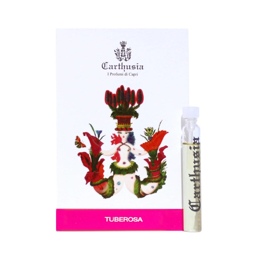 카르투시아 튜베로사 공식 향수 샘플, 사이즈 2ml 0.06 oz.