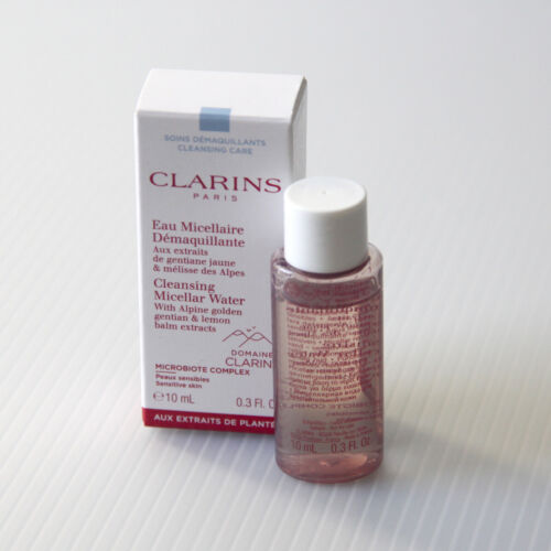클라란스 클렌징 미셀러 워터 미니 스킨케어 샘플 10ML 0.3 oz.