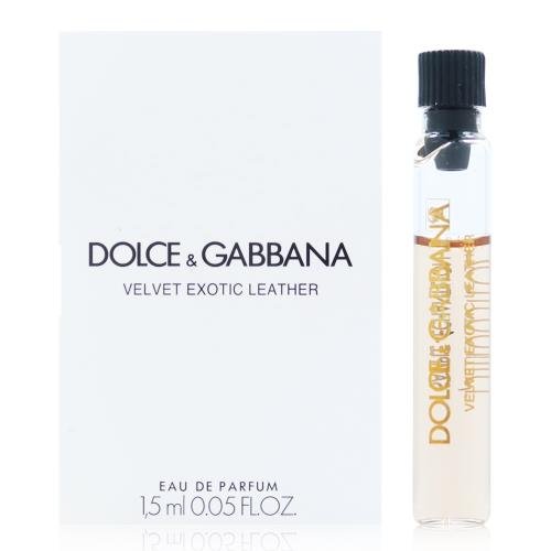 Dolce & Gabbana의 벨벳 엑조틱 가죽 1.5ml 0.05 fl. 온스. officiel parfumeprøve, 벨벳 엑조틱 레더 바이 돌체 앤 가바나 1.5ml 0.05 fl. 온스. 공식 제품, Dolce & Gabbana의 벨벳 이국적인 가죽 1.5ml 0.05 fl. 온스. 히바탈로스 향수 민트, 벨벳 엑조틱 레더 바이 돌체 앤 가바나 1.5ml 0.05 fl. 온스. 공식 향수, Velvet Exotic Leather By 