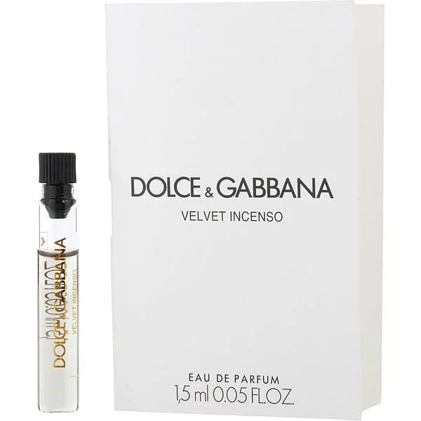 돌체 앤 가바나의 벨벳 인센소 1.5ml 0.05 fl. 온스. 제품 이름, Velvet Incenso By Dolce & Gabbana 1.5ml 0.05 fl. 온스. oficjalna próbka 향수, Velvet Incenso By Dolce & Gabbana 1.5ml 0.05 fl. 온스. официальный образец духов, Velvet Incenso By Dolce & Gabbana 1.5ml 0.05 fl. 온스. 