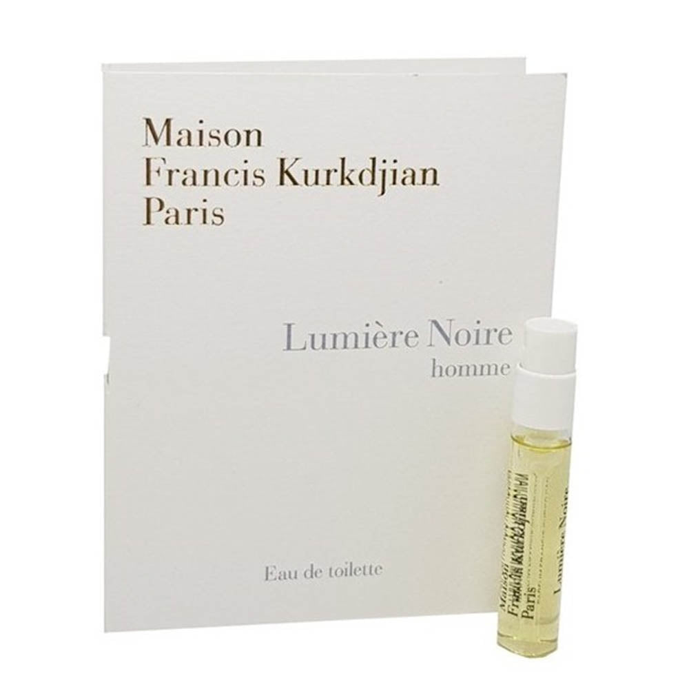 Maison Francis Kurkdjian 뤼미에르 느와르 옴므 2ml 0.06 fl. 온스 공식 향수 샘플