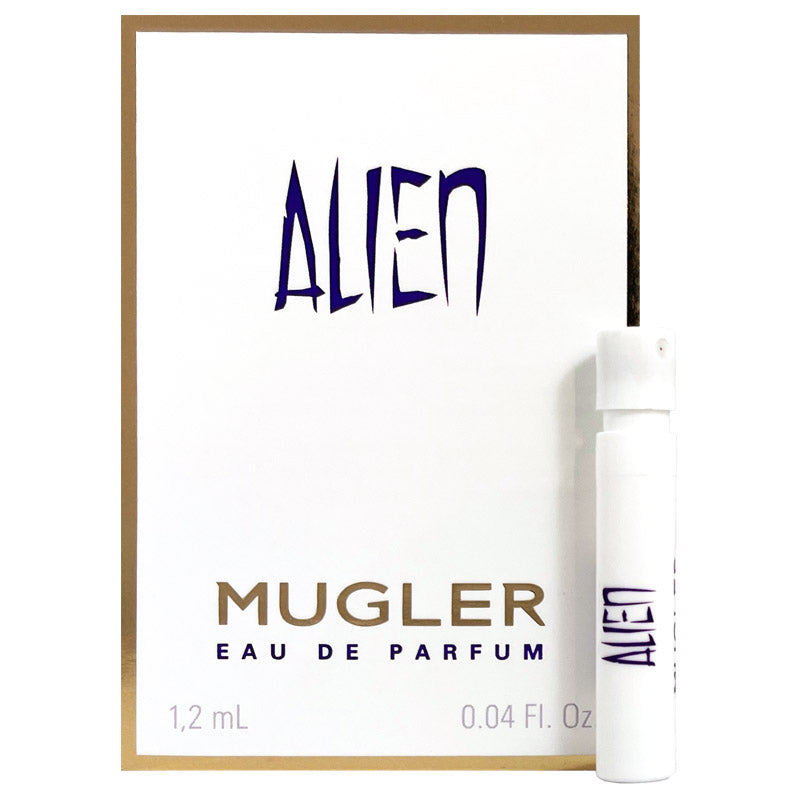티에리 뮈글러 에일리언 오 드 퍼퓸 1.2ml 0.04 fl. 온스 공식 향수 샘플